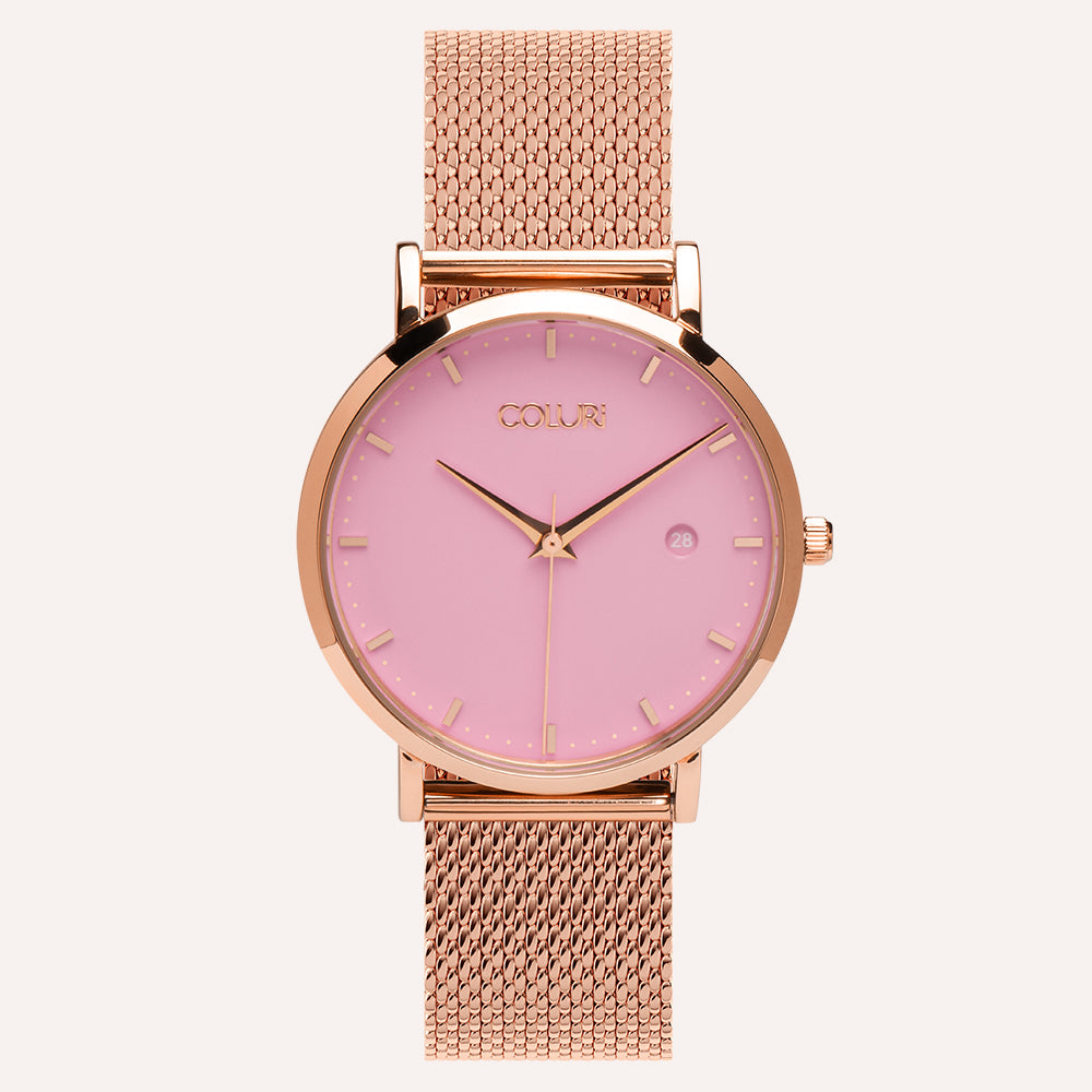 スタージュエリー PINK MESH WATCH