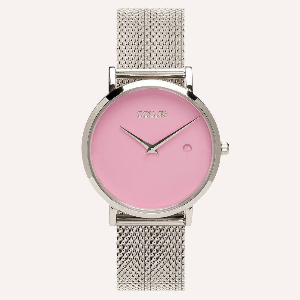 スタージュエリー PINK MESH WATCH
