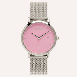 Pink watch with Pink dial