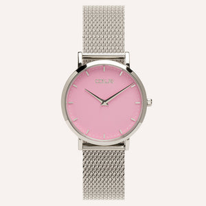 Pink watch with Pink dial