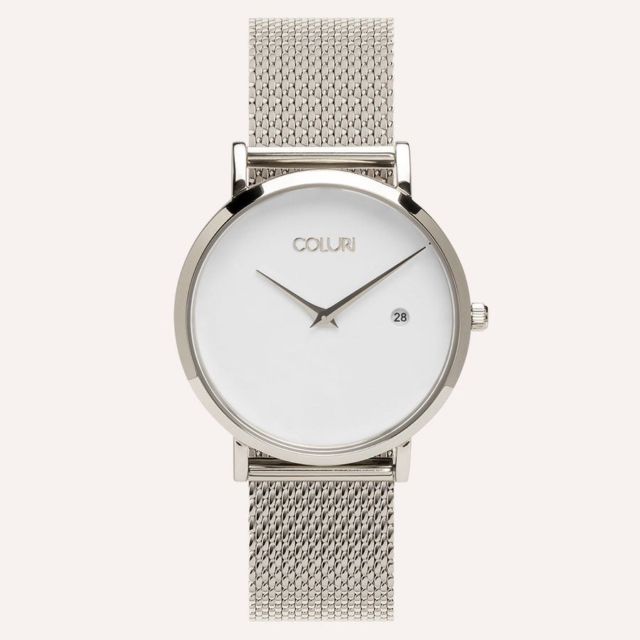White Watch 36MM Dial