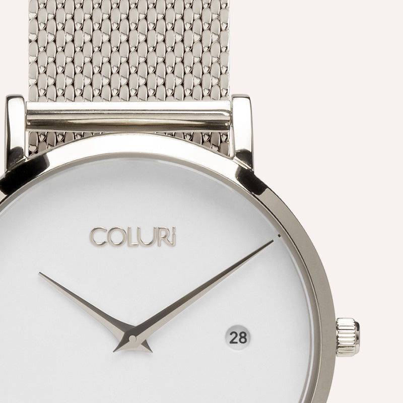 White Watch 36MM Dial