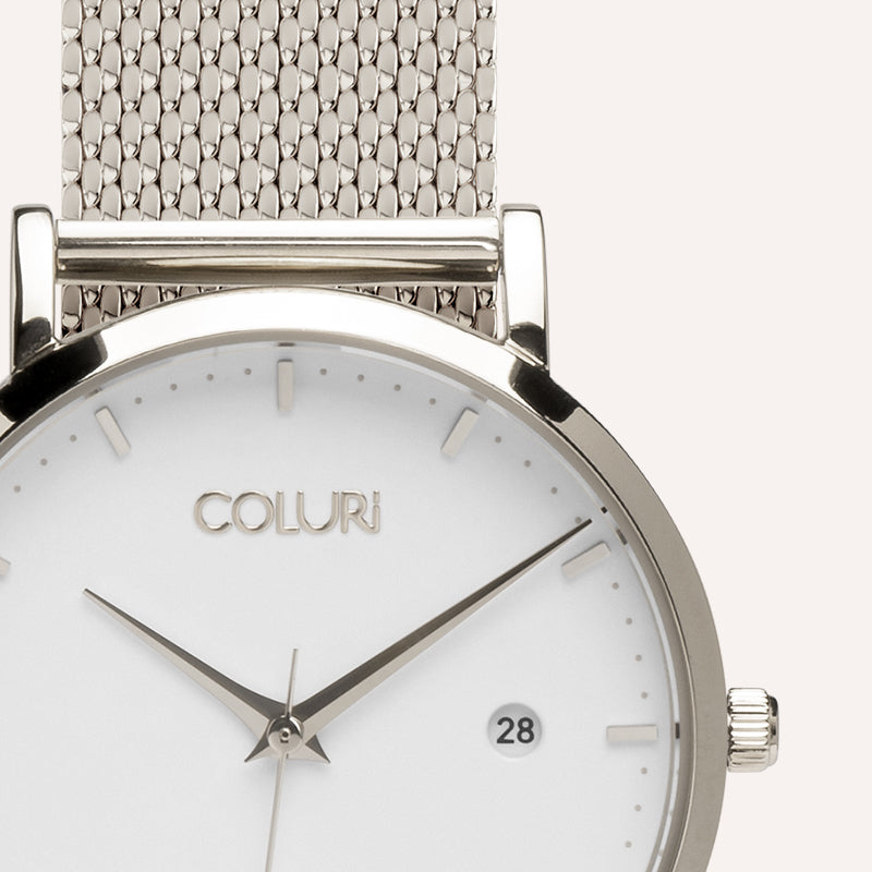 White Watch 36MM Dial
