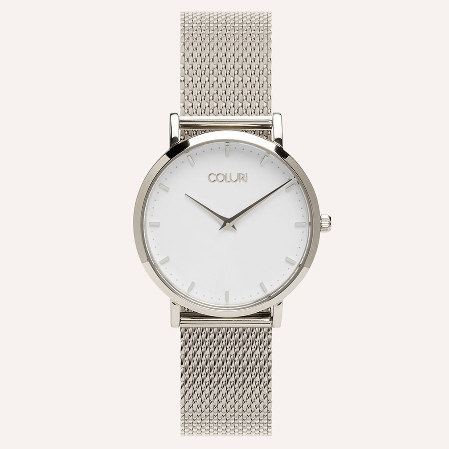 White Watch 28MM Dial