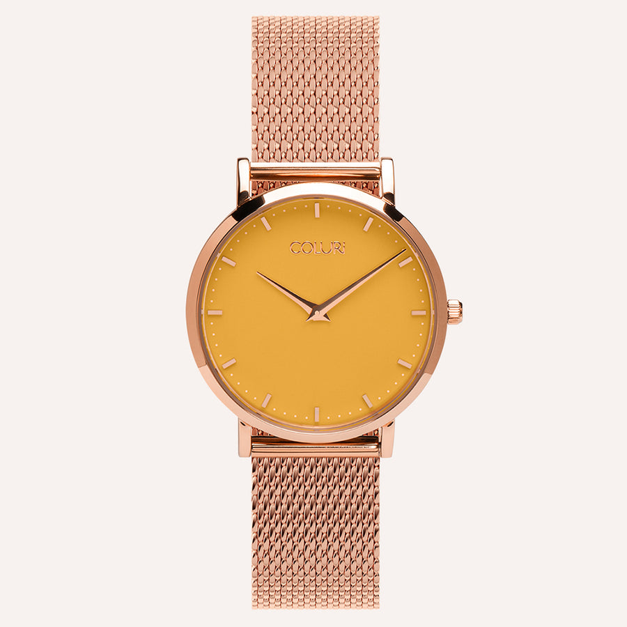 Yellow Watch 28MM Dial