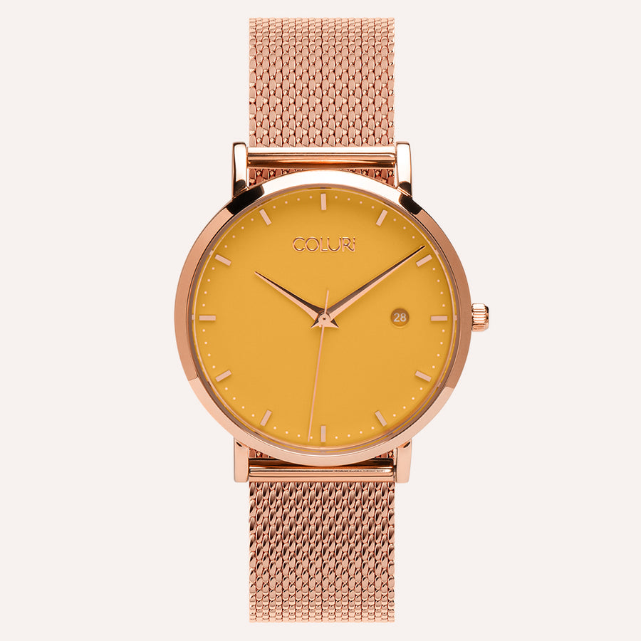 Yellow Watch 36MM Dial
