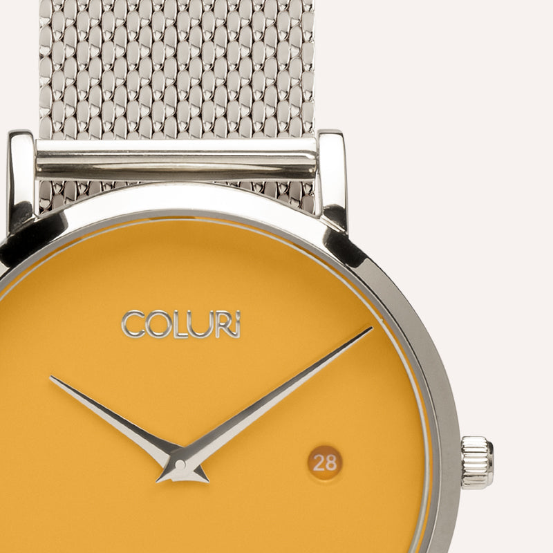 Yellow Watch 36MM Dial