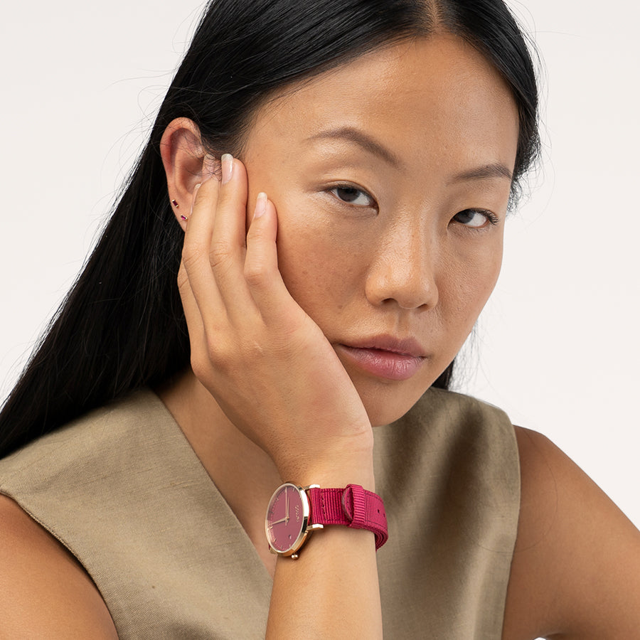 Nurse Watch in Red
