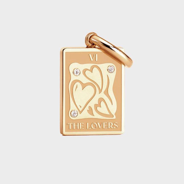 The Lovers Tarot Charm – Coluri