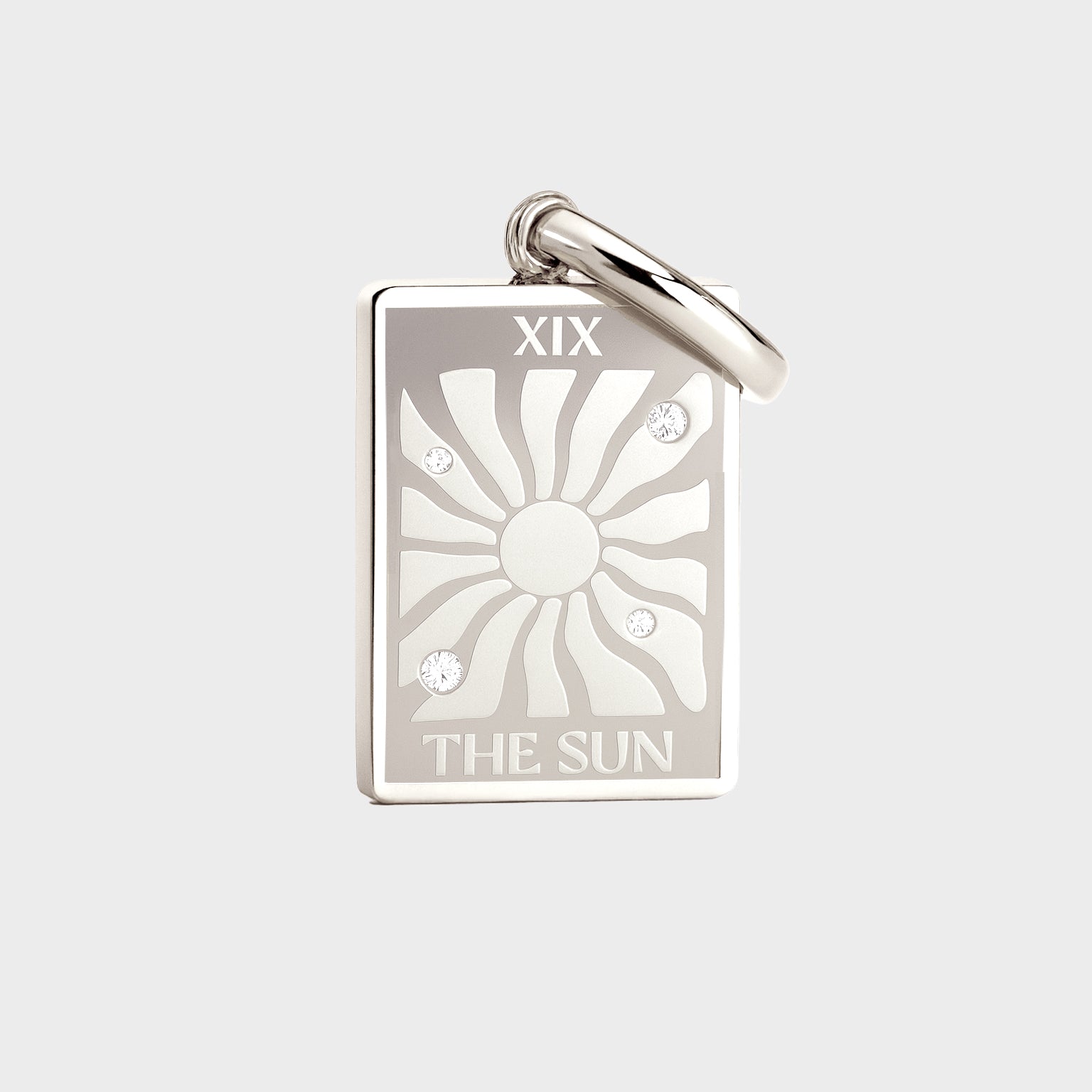 The Sun Tarot Charm