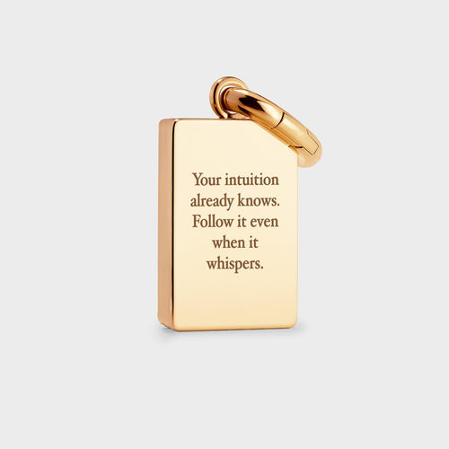 The Moon Tarot Charm