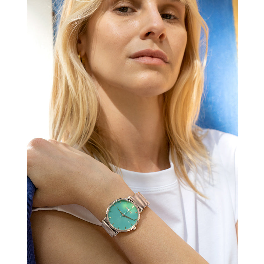 Nurse Watch in Turquoise