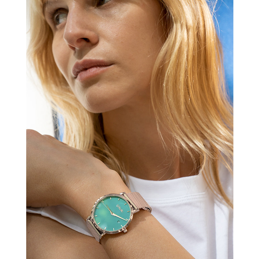 Nurse Watch in Turquoise