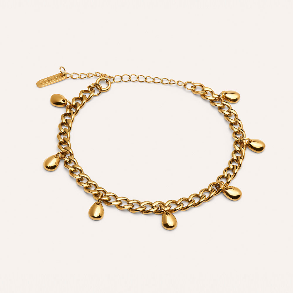 Angelou Oval Droplets Bracelet