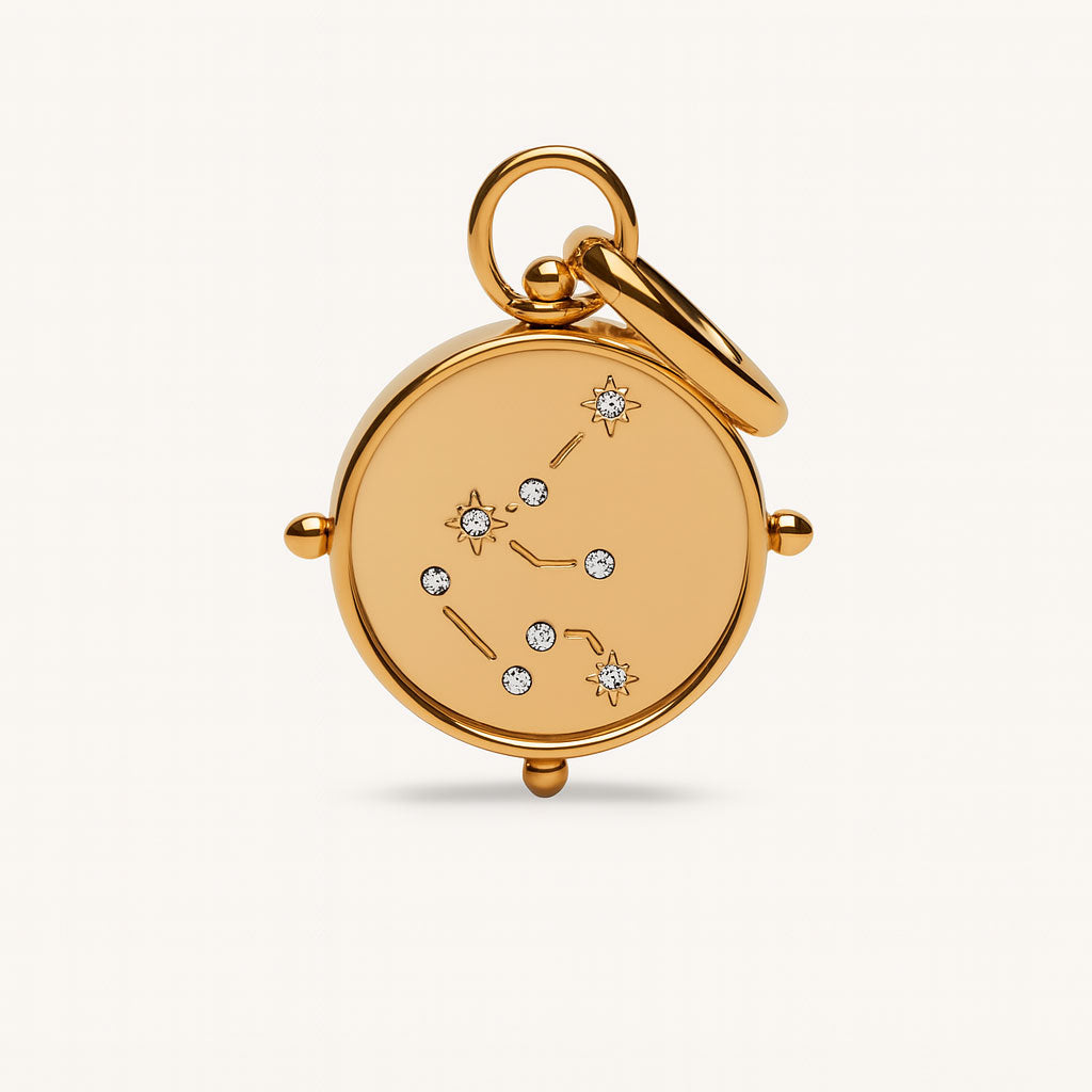 Aquarius Double-Sided Charm