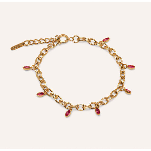 Beauvoir Bracelet in Scarlet