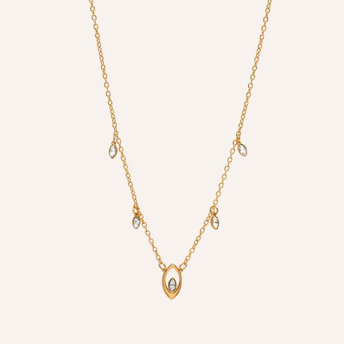 Beauvoir Necklace in Snow
