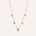 Beauvoir Necklace in Violet