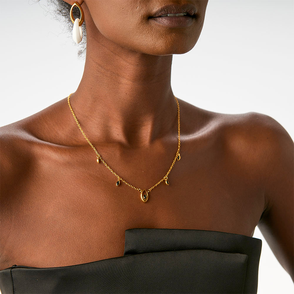 Beauvoir Necklace in Snow