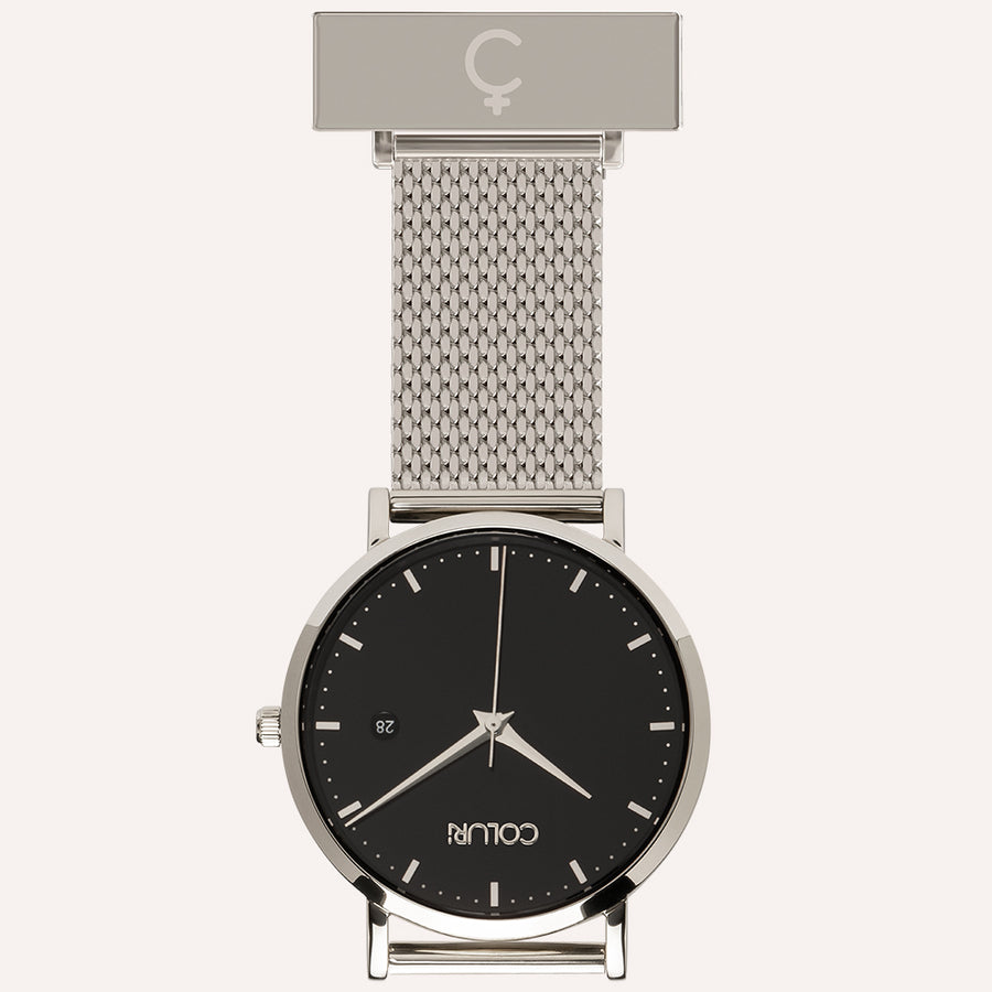 Nurse Watch in Black