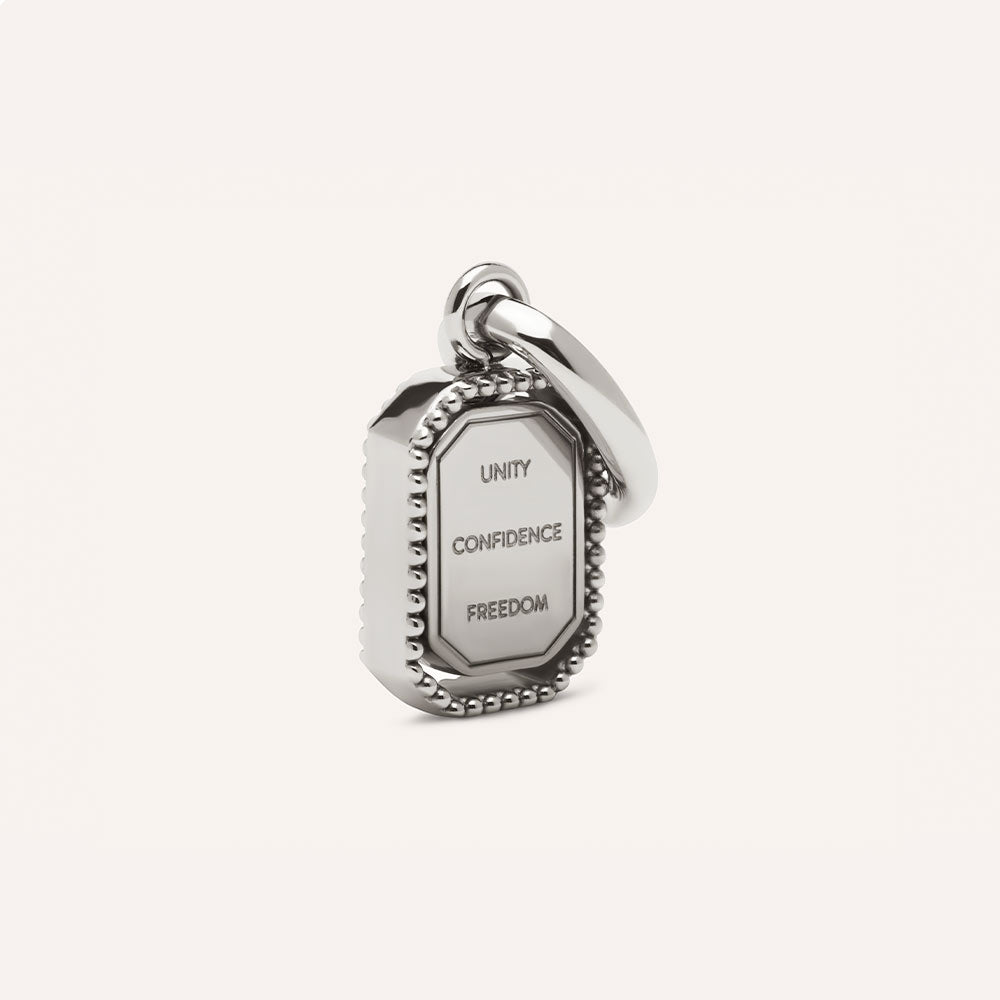 Talisman Charm in Navy