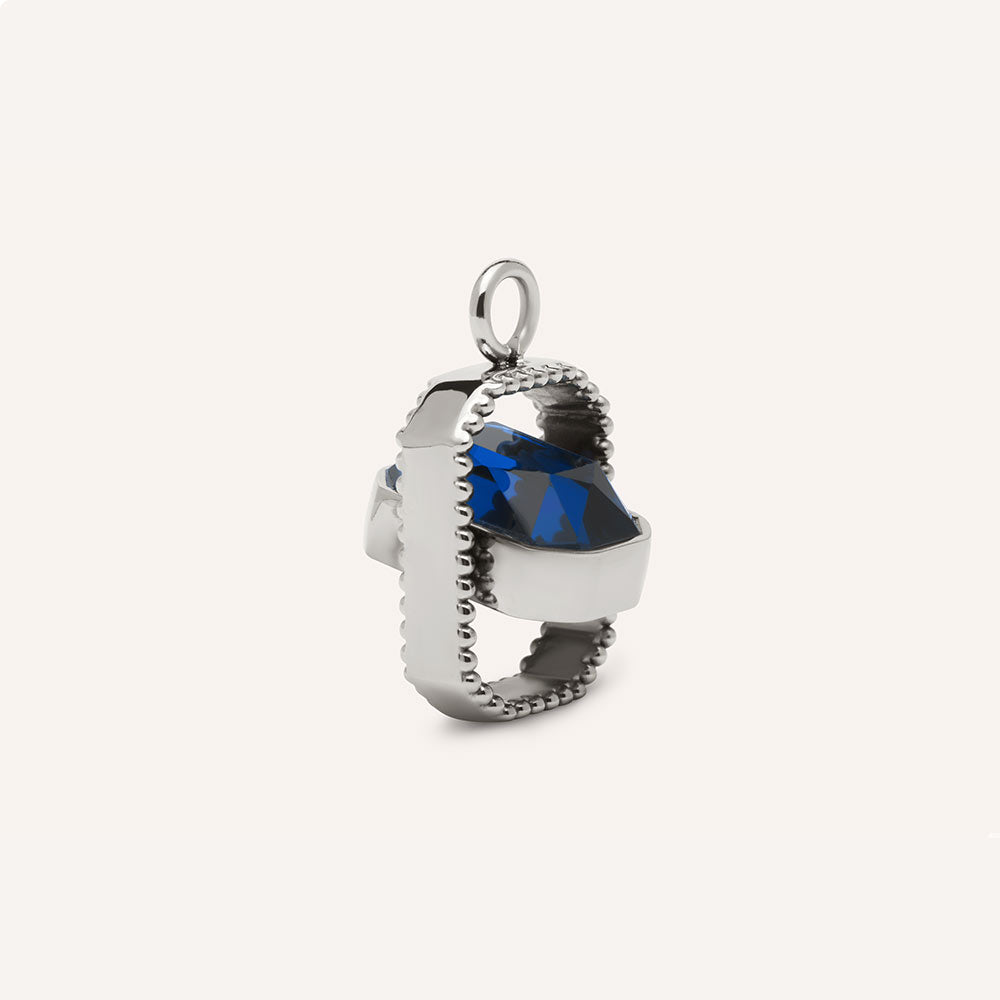 Talisman Charm in Navy