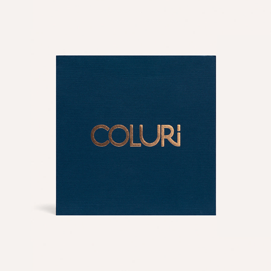 Lorde Hoop Ring in in Navy