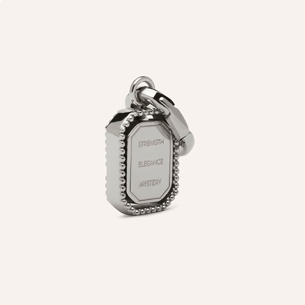 Talisman Charm in Jet Black