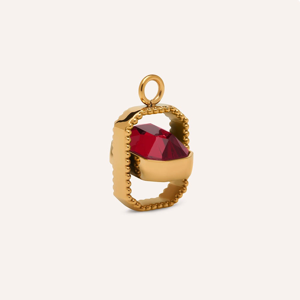 Talisman Charm in Scarlet