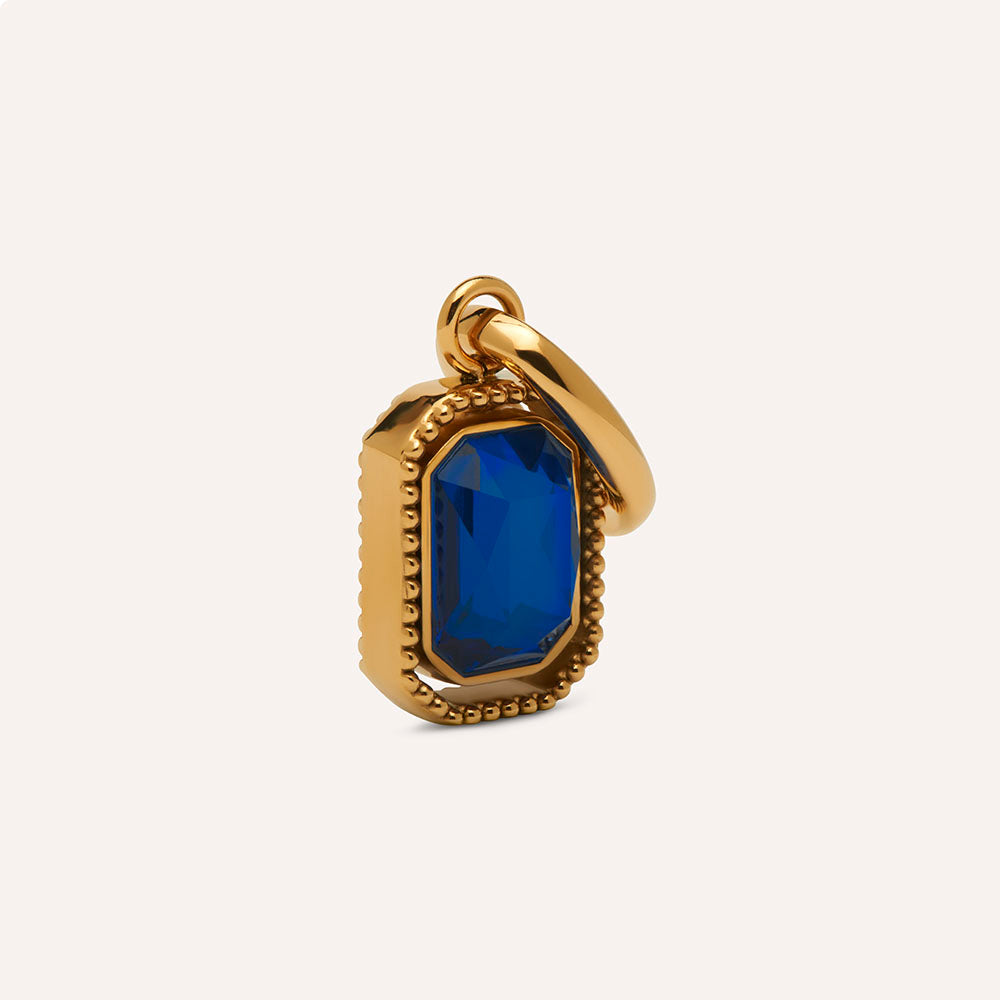 Talisman Charm in Navy