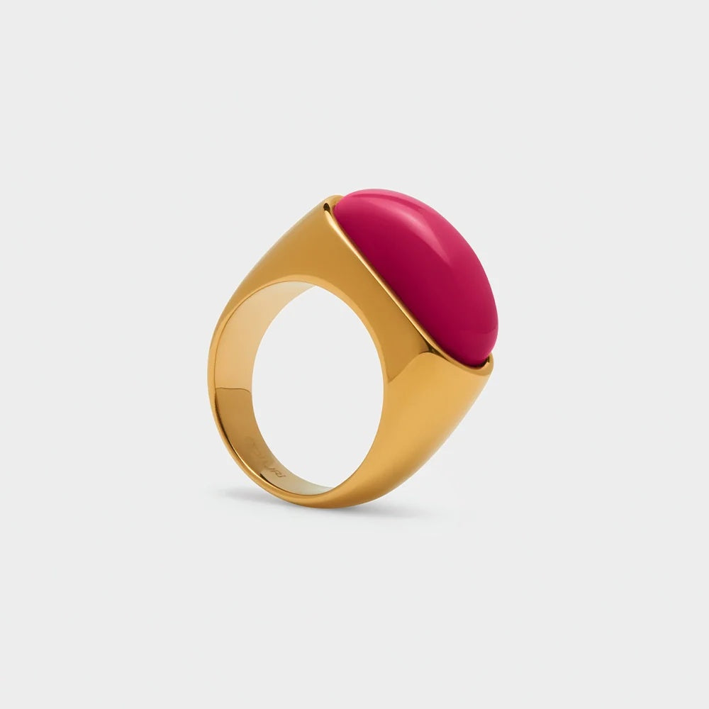 Lorde Statement Ring in Scarlet – Coluri