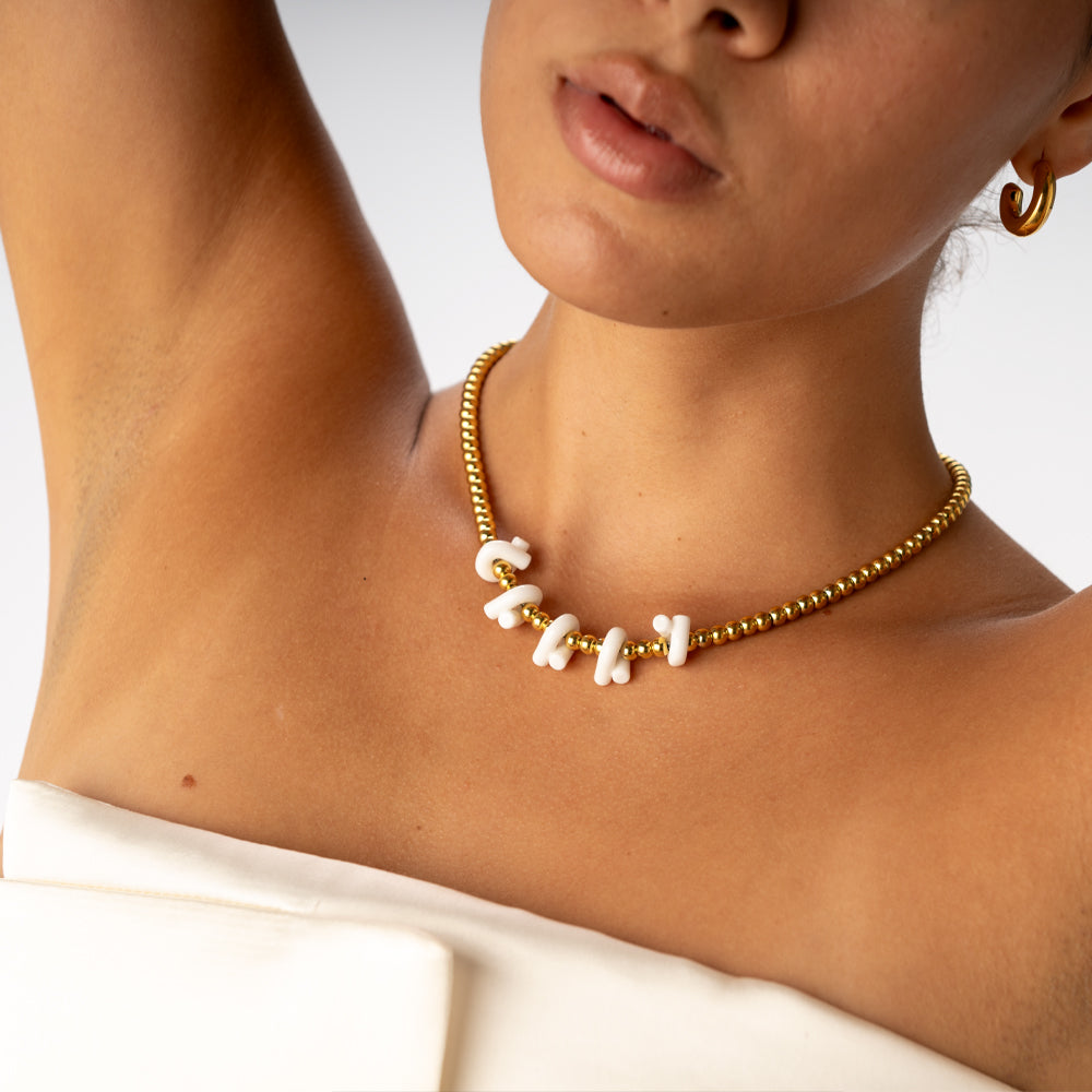 Ogata Petit Tuya Necklace in Rose