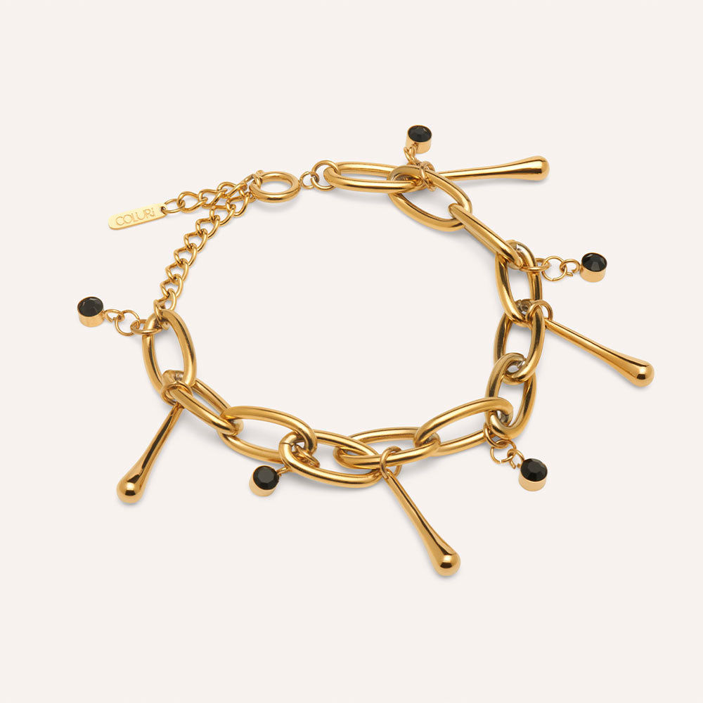 Montessori Bracelet in Jet Black