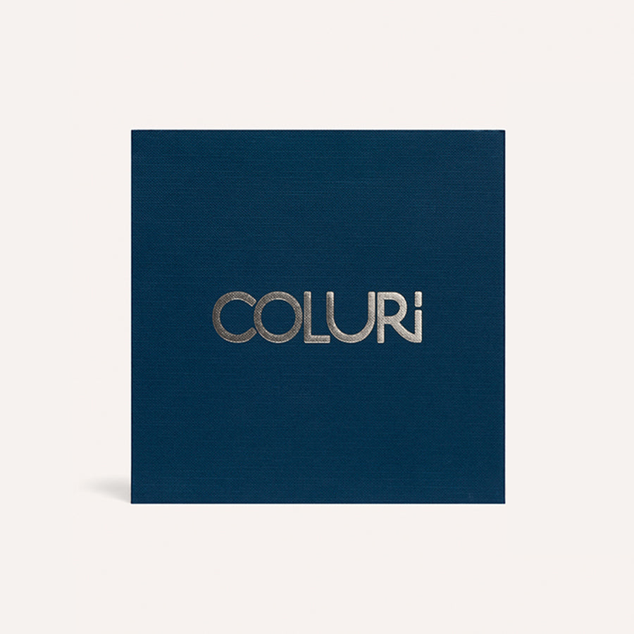 Lorde Solitary Ring in Navy