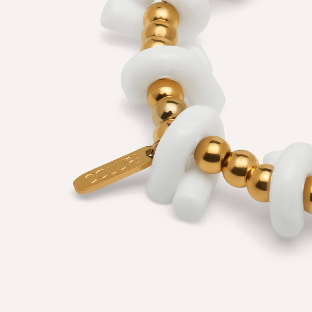Ogata Petit Tuya Necklace in Snow