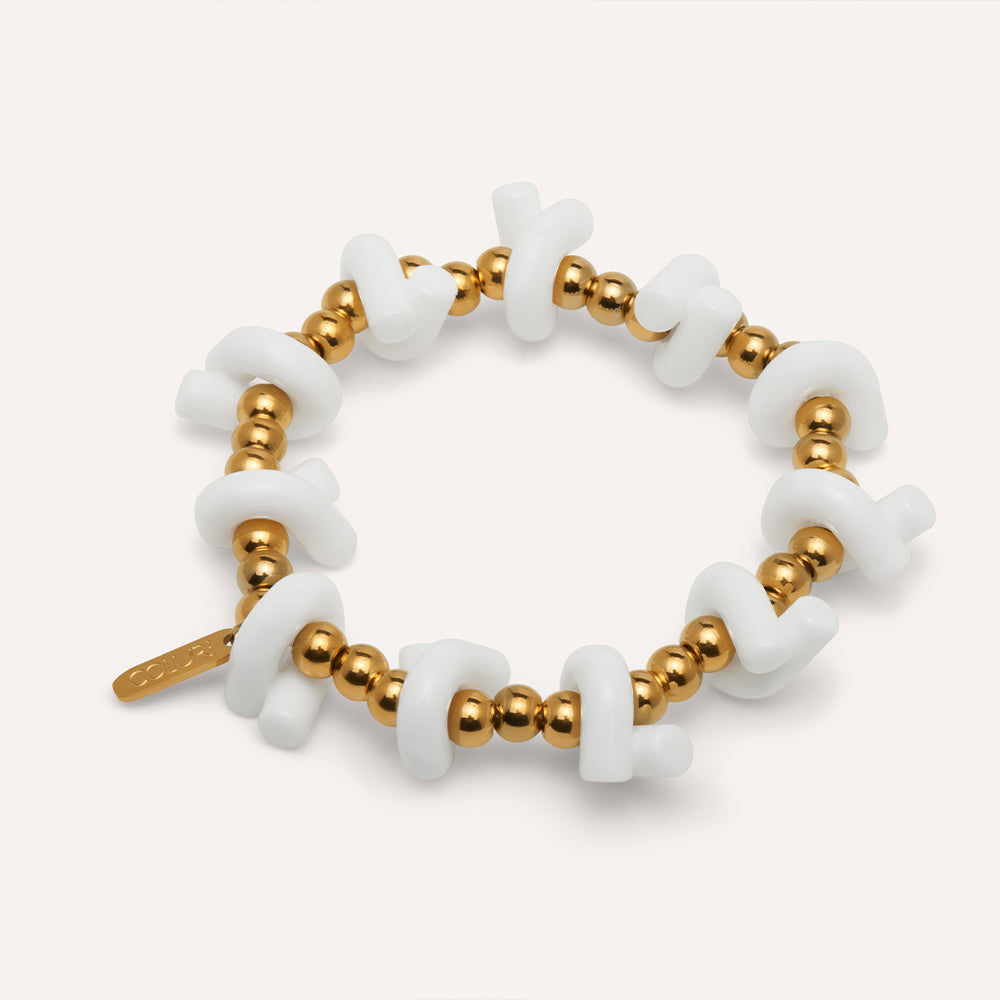 Ogata Petit Tuya Bracelet in Snow