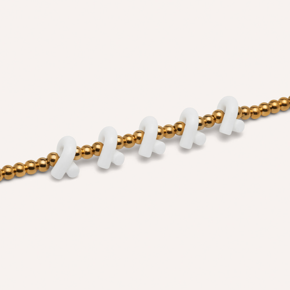 Ogata Petit Tuya Necklace in Snow