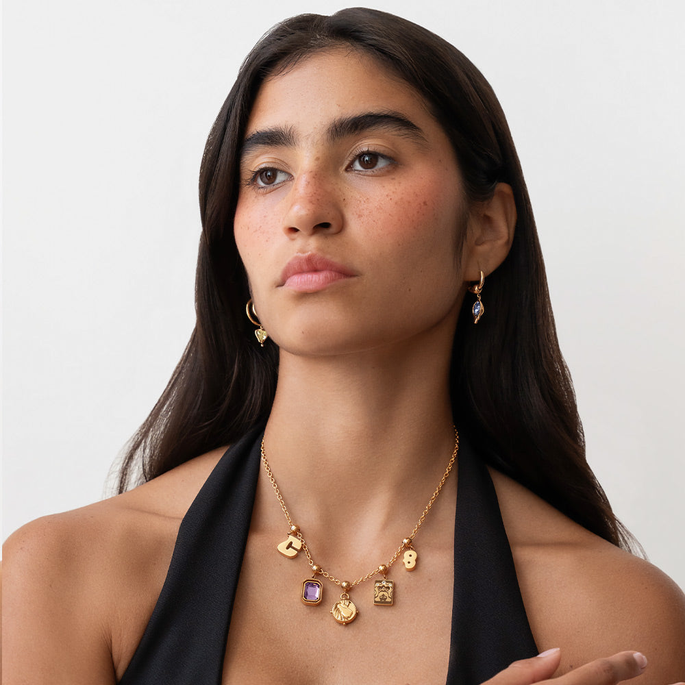 Petite Charm Snake Nacklace