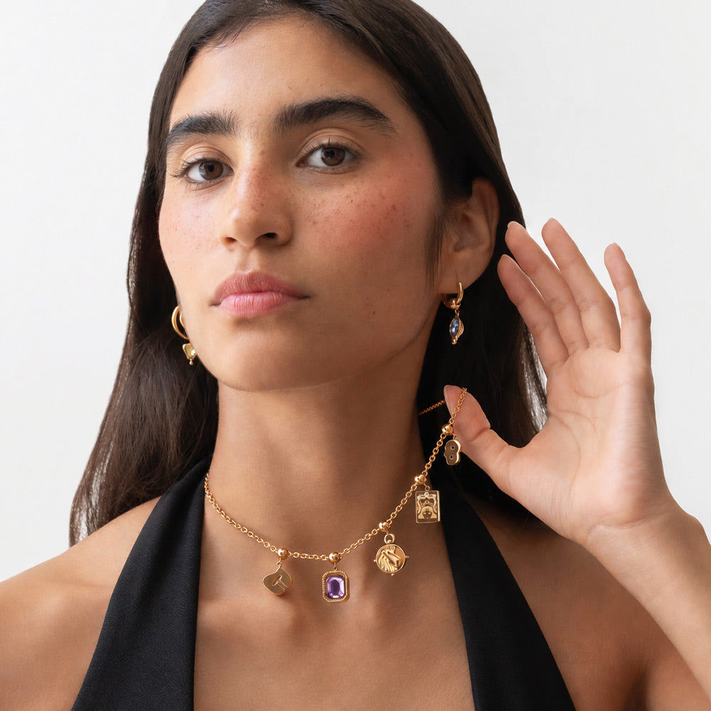 Petite Charm Snake Nacklace