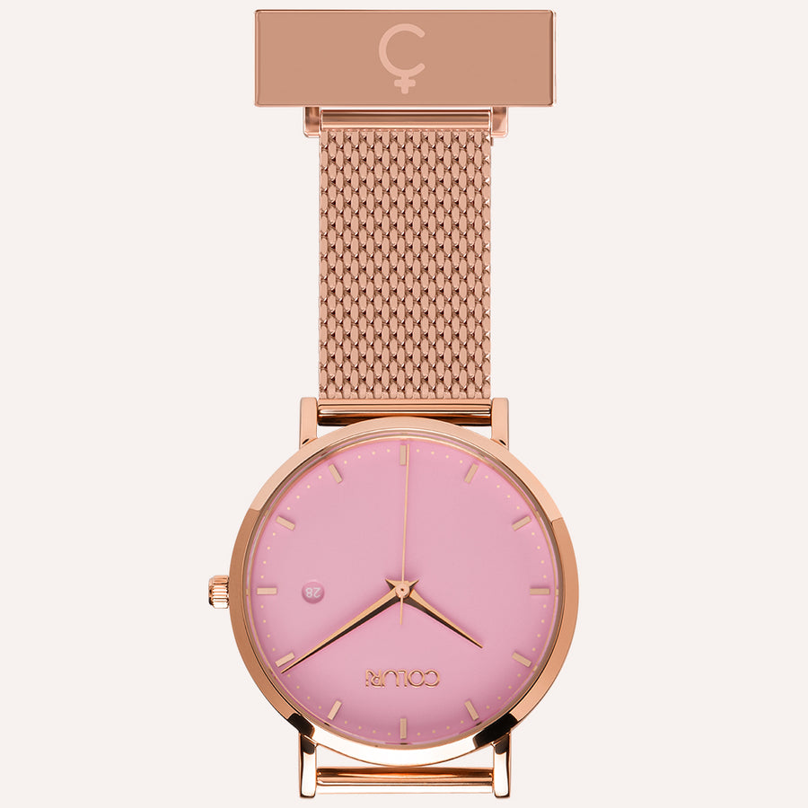 Nurse Watch in Pink