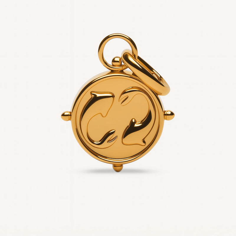 Pisces Double-Sided Charm