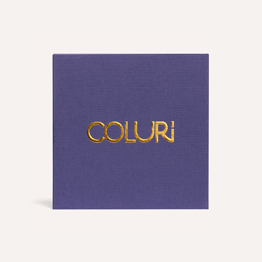 Angelou Solitary Drop Necklace in Violet