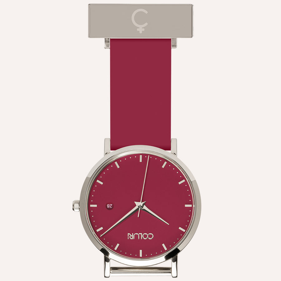 Nurse Watch in Red