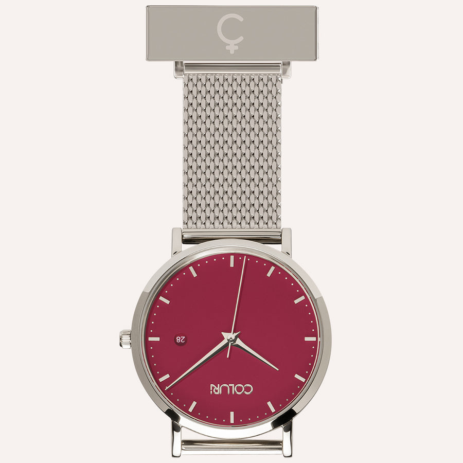 Nurse Watch in Red
