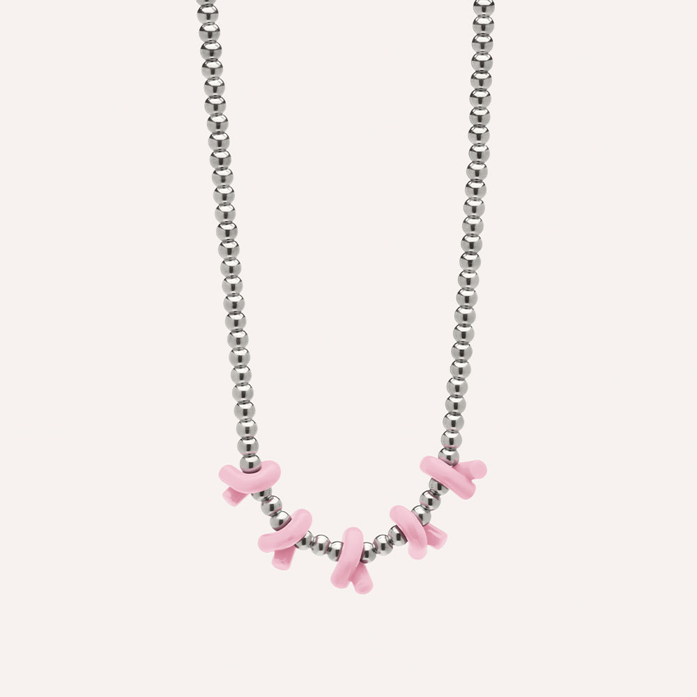 Ogata Petit Tuya Necklace in Rose