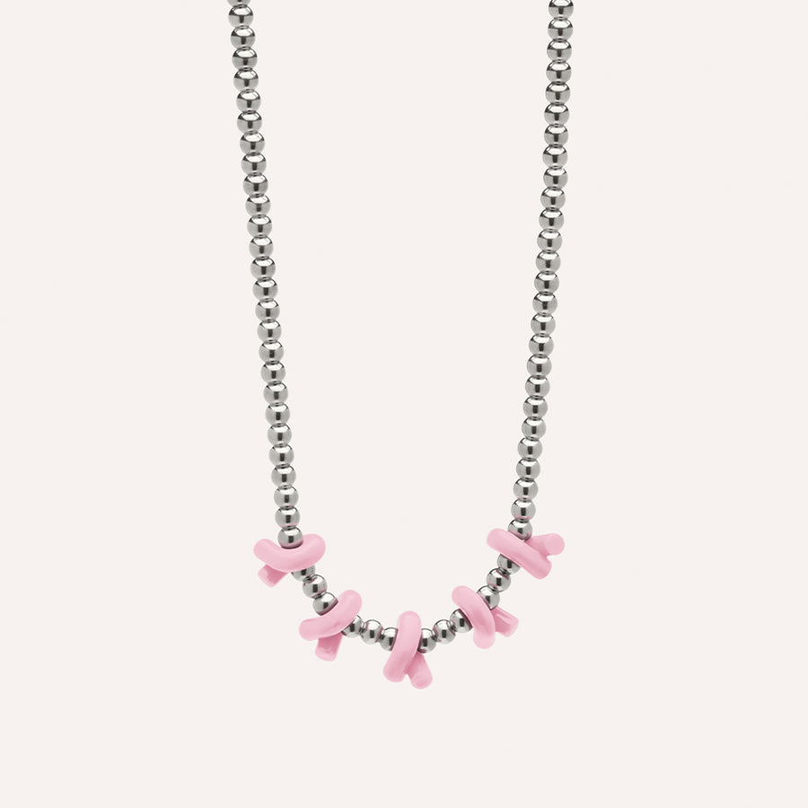 Ogata Petit Tuya Necklace in Rose