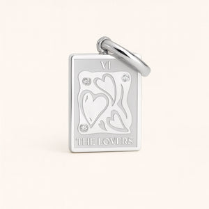The Lovers Tarot Charm