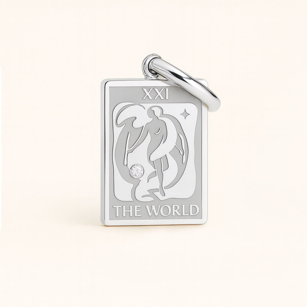 The World Tarot Charm