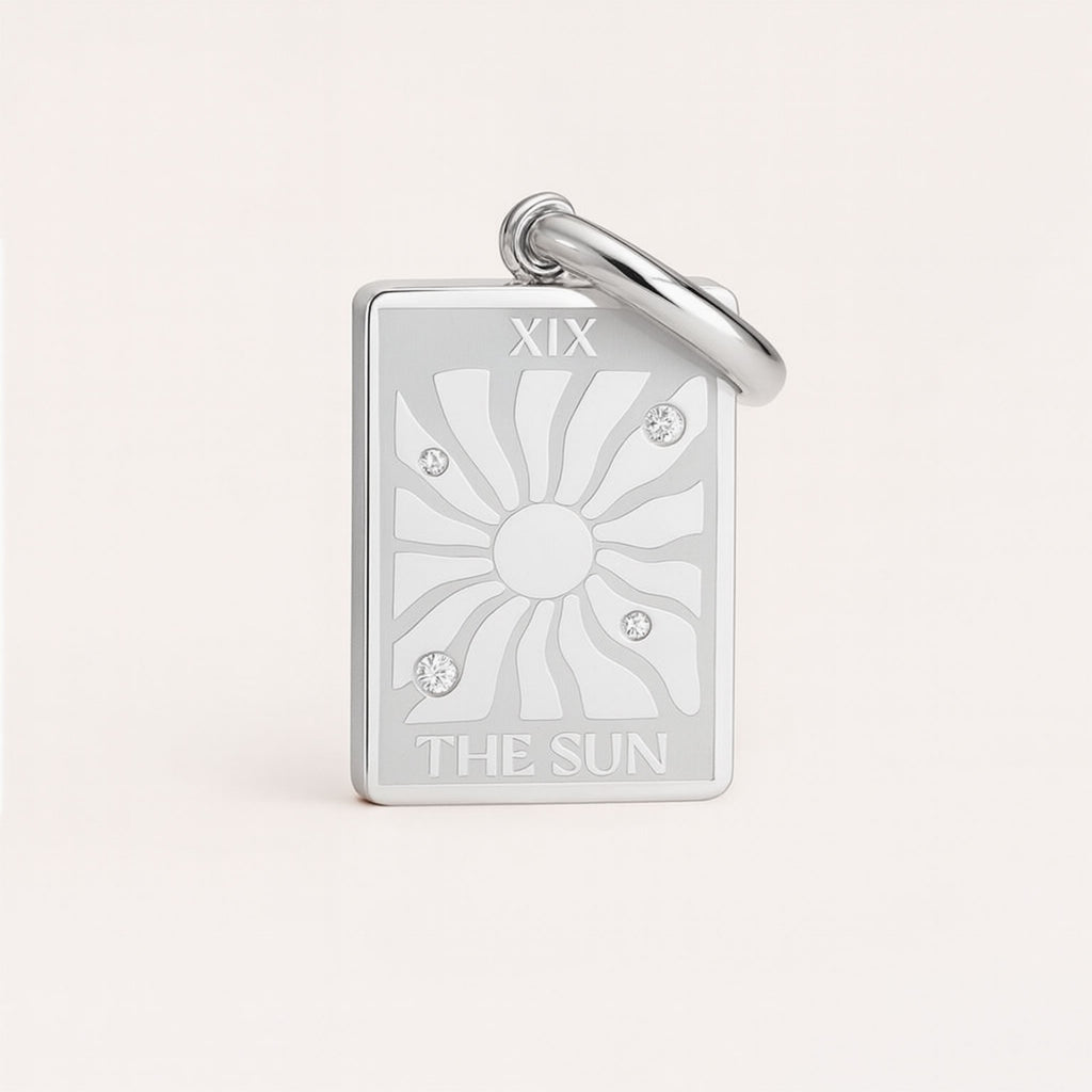 The Sun Tarot Charm