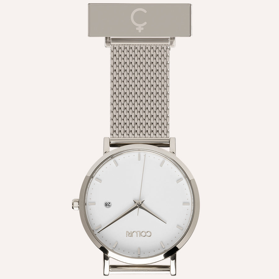 Nurse Watch in White